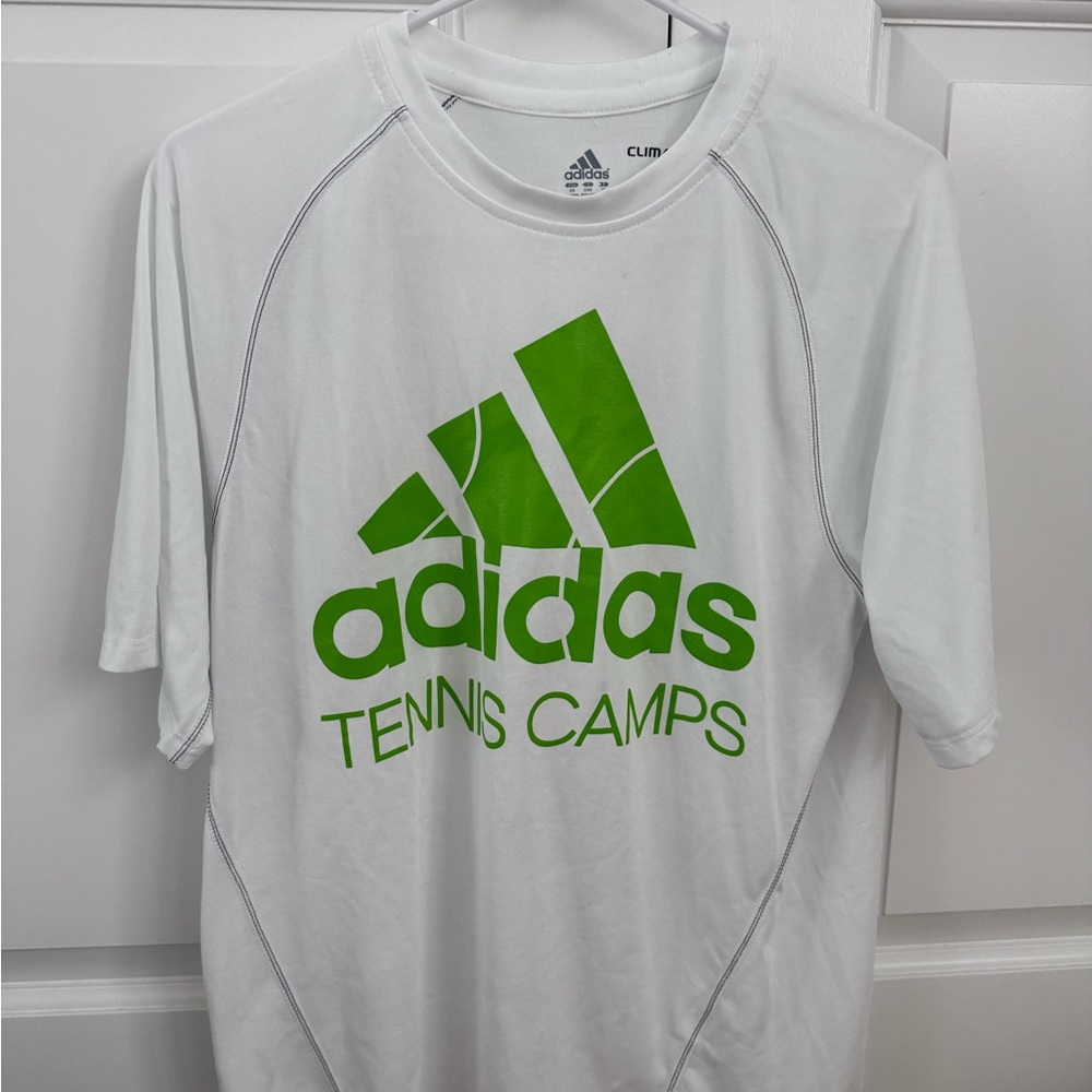 Adidas White Tennis Camps T-Shirt